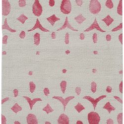 Alternative view of Feizy Camila Geometric I8059 Pink Area Rug