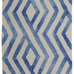 Alternative view of Feizy Camila Geometric I8058 Blue Area Rug