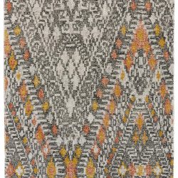 Alternative view of Feizy Arazad Graphic 8476F Grey Area Rug