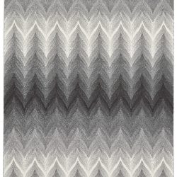 Feizy Bleecker Graphic 3589F Grey Area Rug