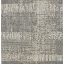 Alternative view of Feizy Aura Abstract 3736F Grey Area Rug