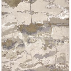 Alternative view of Feizy Aura Marble 3737F Gold Area Rug