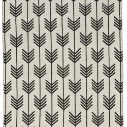 Feizy Bashia Arrows I0548 Black Area Rug