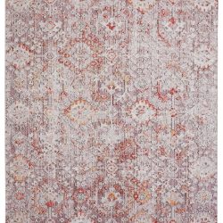 Alternative view of Feizy Armant Distressed 3946F Pink Area Rug