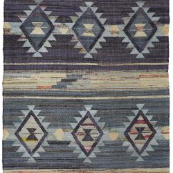 Alternative view of Feizy Ezra Ii Diamond I0758 Blue Area Rug