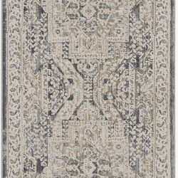 Alternative view of Nourison Lynx LNX01 Ivory Charcoal Area Rug