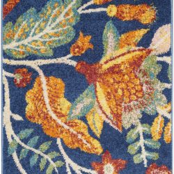 Alternative view of Nourison Allur ALR09 Navy Multicolor Area Rug
