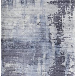 Alternative view of Feizy Emory Abstract 8659F Blue Area Rug