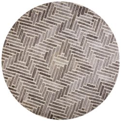 Alternative view of Feizy Asher Diamond 8768F Grey Area Rug