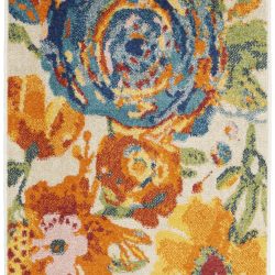 Alternative view of Nourison Allur ALR07 Ivory Multicolor Area Rug