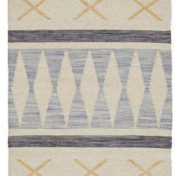 Alternative view of Feizy Ezra Ii Diamond I0757 Ivory Area Rug