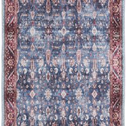 Alternative view of Nourison Grand Washables GRW06 Blue Brick Area Rug