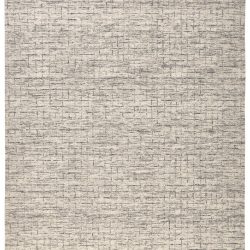 Alternative view of Feizy Belfort Crosshatch 8667F Ivory Area Rug