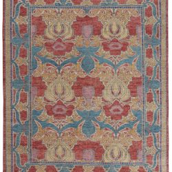Alternative view of Feizy Beall Ornamental 6633F Blue Area Rug