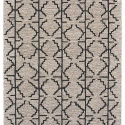 Feizy Enzo Geometric 8732F Taupe Area Rug