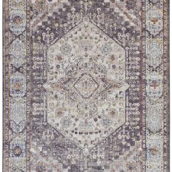 Alternative view of Feizy Armant Distressed 3907F Grey Area Rug