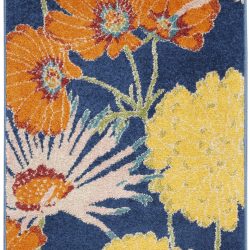 Alternative view of Nourison Allur ALR06 Navy Multicolor Area Rug