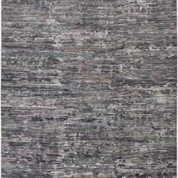 Alternative view of Feizy Conroe Distressed 6823F Purple Area Rug