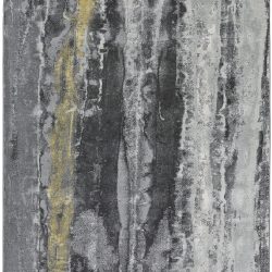 Feizy Bleecker Watercolor 3606F Grey Area Rug