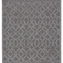 Feizy Akhari Trellis 3675F Grey Area Rug