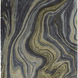 Alternative view of Feizy Amira Watercolor 8631F Green Area Rug