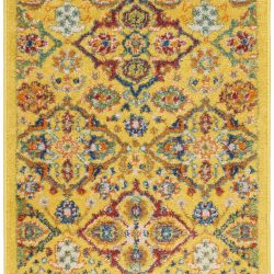 Alternative view of Nourison Allur ALR03 Yellow Multicolor Area Rug