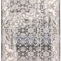 Alternative view of Feizy Ainsley Distressed 3898F Grey Area Rug