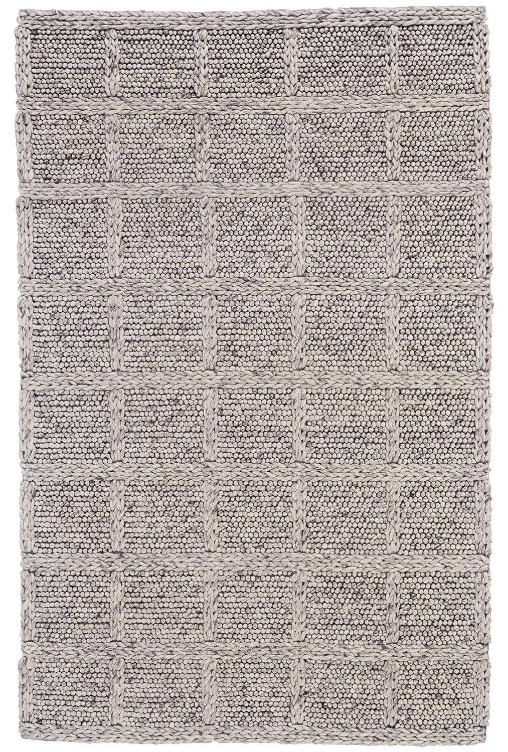Feizy Berkeley Crosshatch 0739F Ivory Area Rug - Image 2