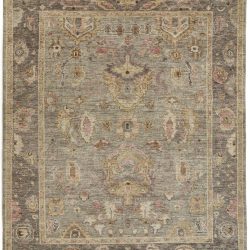 Alternative view of Feizy Carrington Ornamental 6504F Grey Area Rug