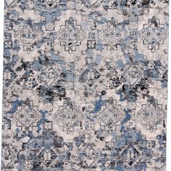 Alternative view of Feizy Ainsley Ornamental 3896F Blue Area Rug
