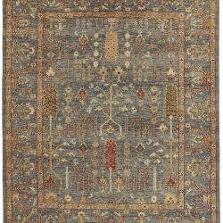 Alternative view of Feizy Carrington Ornamental 6499F Grey Area Rug