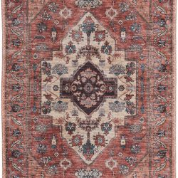 Alternative view of Nourison Grand Washables GRW03 Rust Multicolor Area Rug