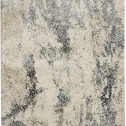 Alternative view of Nourison Fusion FSS16 Cream Grey Area Rug