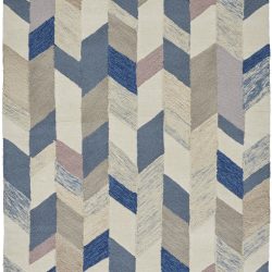 Alternative view of Feizy Caspian Geometric I8056 Ivory Area Rug