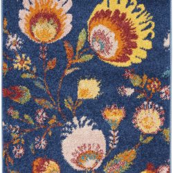 Alternative view of Nourison Allur ALR08 Navy Multicolor Area Rug