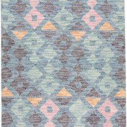 Alternative view of Feizy Brinker Geometric 8797F Blue Area Rug