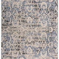 Alternative view of Feizy Ainsley Distressed 3901F Blue Area Rug
