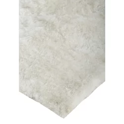 Alternative view of Feizy Indochine Solid Color 4550F White Area Rug