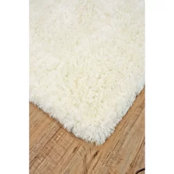 Alternative view of Feizy Beckley Solid Color 4450F Ivory Area Rug