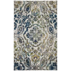 Feizy Brixton Medallion 3607F Ivory Area Rug