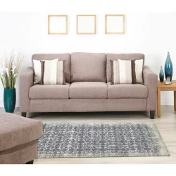 Feizy Fiona Distressed 3267F Grey Area Rug