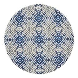 Alternative view of Feizy Milton Abstract 3469F Blue Area Rug