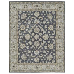 Feizy Eaton Ornamental 8397F Blue Area Rug