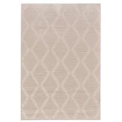 Alternative view of Feizy Prasad Geometric 3678F Ivory Area Rug
