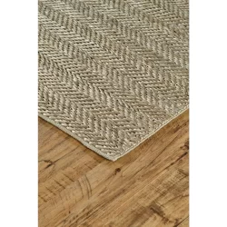 Feizy Kaelani Solid Color 0770F Grey Area Rug