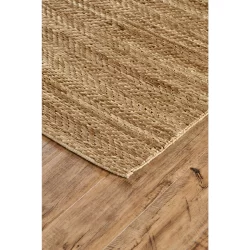 Feizy Kaelani Solid Color 0770F Tan Area Rug