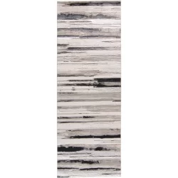 Alternative view of Feizy Micah Distressed 3049F Silver Area Rug