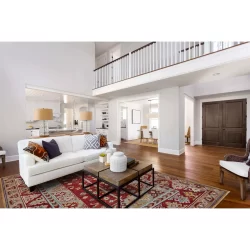 Feizy Piraj Medallion 6451F Red Area Rug