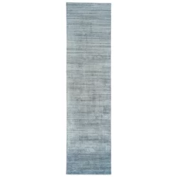 Alternative view of Feizy Milan Ombre 6488F Blue Area Rug