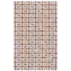 Feizy Fannin Trellis 0756F Brown Area Rug